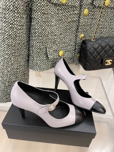 Chanel Womens Shoes Fashion Pumps Luxury Brand Design with Original Box 8.5cm Heel