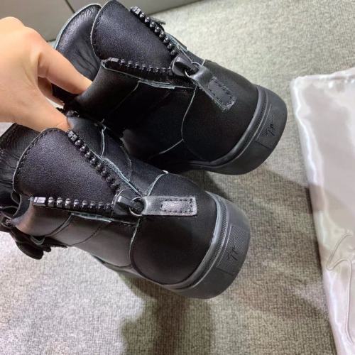 Giuseppe Zanotti Mens Shoes Luxury Brand High Top Sneakers Coby