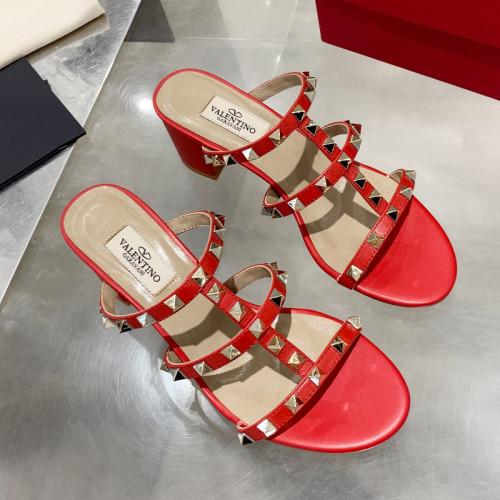 Valentino Women Shoes Mule Flip Flop Sandals ROMAN STUD SLIDE SANDAL IN QUILTED NAPPA with Original Box Luxury Brand