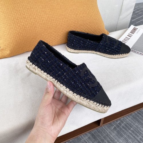 Chanel Women Shoes Fashion Espadrille Luxury Brand Casual Shoes for Women ESPADRILLE with Original Box Espadrilles