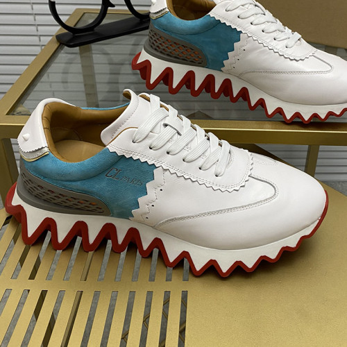 Christian Louboutin Mens Shoes Sneakers Luxury Brand Red Bottom Design Sports Footwears