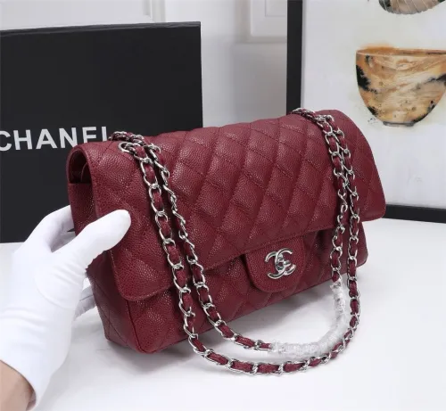 Chanel Womens Bags Crossbody Bag Classic CF Luxury Brand with Original Box