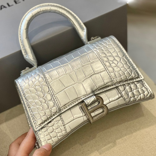 Balenciaga Womens Bags HOURGLASS XS S TOP HANDLE BAG with Original Box