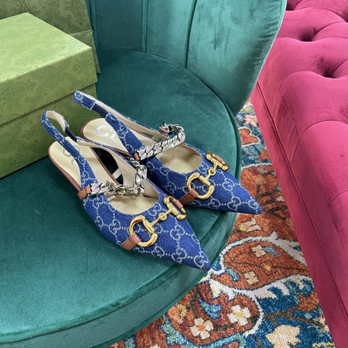 Gucci Womens Shoes Slingbacks