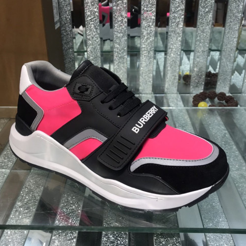 Burberry Mens Shoes Sneakers Fashion Type Luxury Brand Vintage Check Cotton Sneaker with Original Box