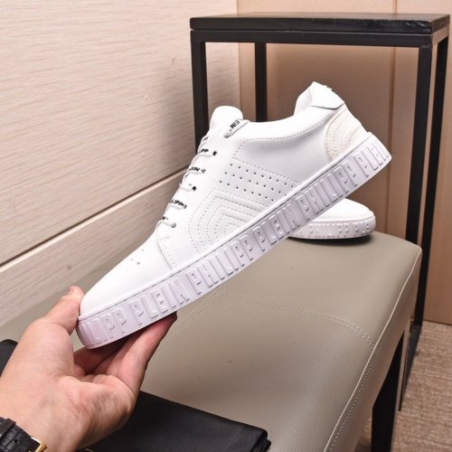 Philipp Plein Men Shoes Low Top Sneaker Fashion Design Luxury Brand