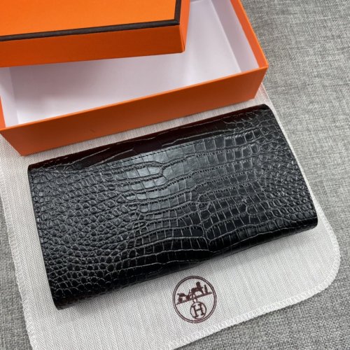 Hermes Womens Mens Wallets Purse Constance Clutch Leather Design Coin Bag with Original Box