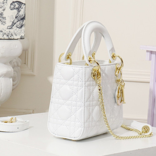 Dior Womens Bags Handbags Luxury Fashion LADY DIOR D-LITE BAG with Original Box