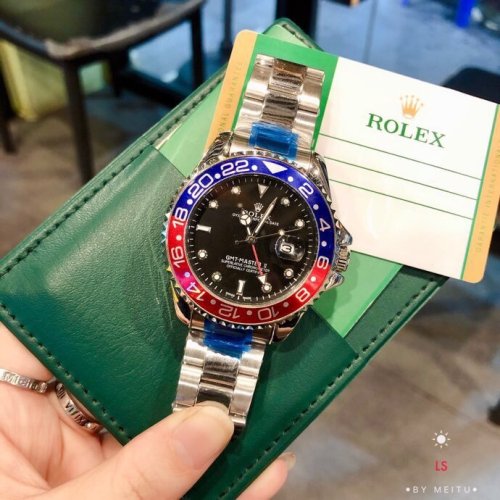 Rolex Watch Luxury Brand Design Fashion Type with Original Box and Certificate