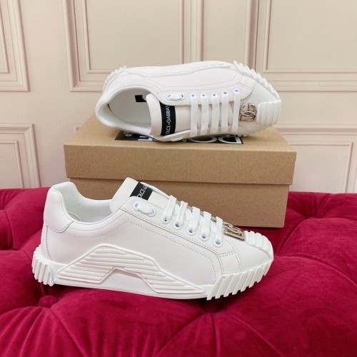 Dolce&Gabbana Womens Shoes Sneakers Luxury Brand Fashion Ns1 Slip On Sneakers In Mixed Materials CK1754AX3728M072