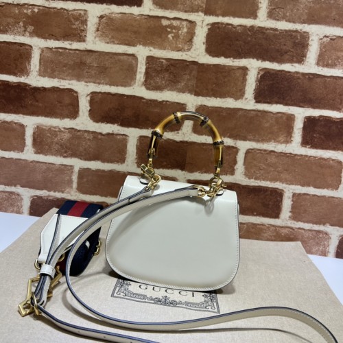 Gucci Womens Bags Handbags Shoulder Messenger Bags Luxury Brand Gucci Bamboo 1947 jumbo GG mini bag 686864 10ODT 8454 with Original Box