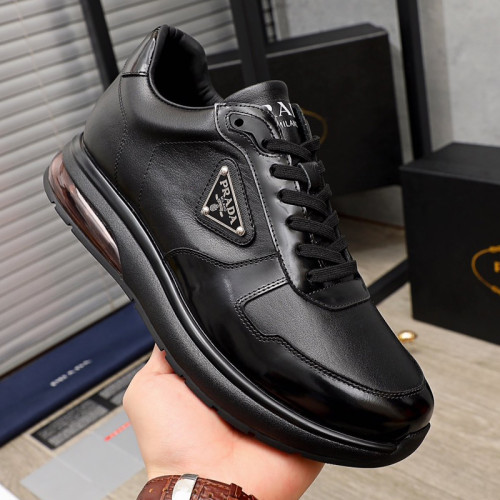 Prada Mens Shoes Sneakers Casual Shoes for Men Luxury Brand Breathable Fashion Sneakers with Original Box