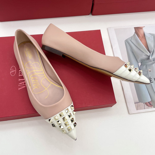 Valentino Womens Shoes ROCKSTUD SLINGBACK PUMP WITH SCULPTED HEEL IN KIDSKIN with Original Box