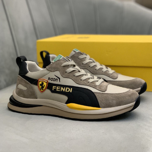 Fendi Mens Shoes Fashion Sneakers Luxury Brand Casual Shoes for Men with Original Box