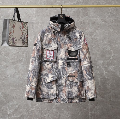 Canada Goose Langford Mens Womens Winter Windprood Down Jackets Keep Warm 90% White Duck Down