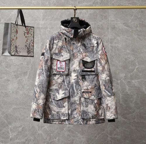 Canada Goose Langford Mens Womens Winter Windprood Down Jackets Keep Warm 90% White Duck Down