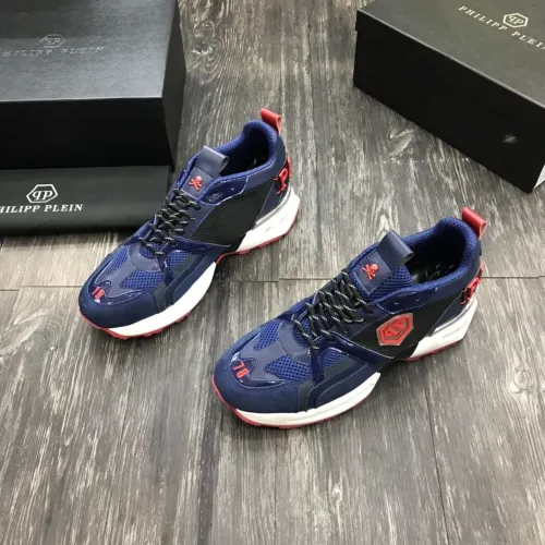 Philipp Plein Men Shoes Low Top Sneaker Fashion Design Luxury Brand