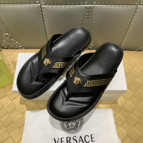 Versace Men Shoes Luxury Designer Nastro Greca Sandals