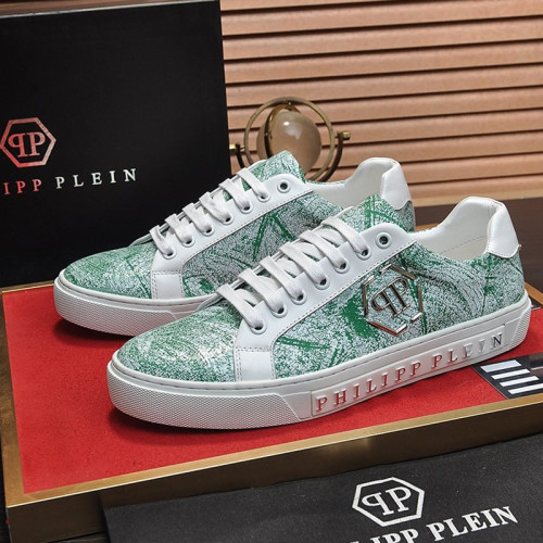 Philipp Plein Men Shoes Sneakers Low Top Sneaker Fashion Design Luxury Brand with Original Box