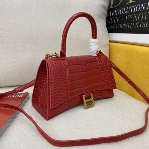 Balenciaga Womens Bag HOURGLASS XS TOP HANDLE BAG
