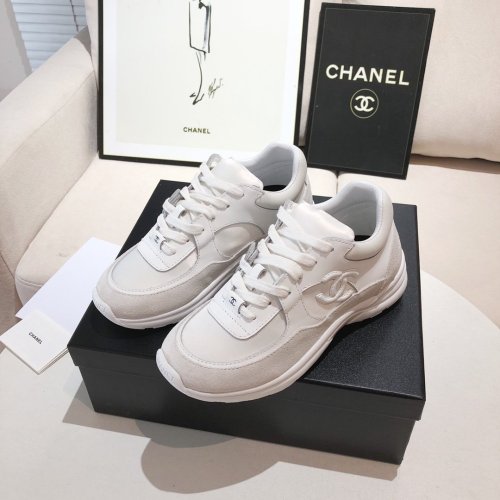 Chanel Men Womens Shoes Sneakers Luxury Brand Design
