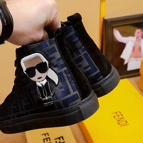 Fendi Men Shoes Luxury Sneakers Luxury Brand Fashion Designer
