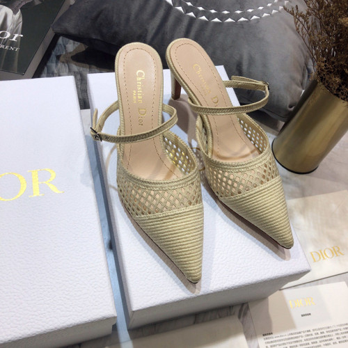 Dior Womens Shoes Mule Fashion Pump High Heels 7CM