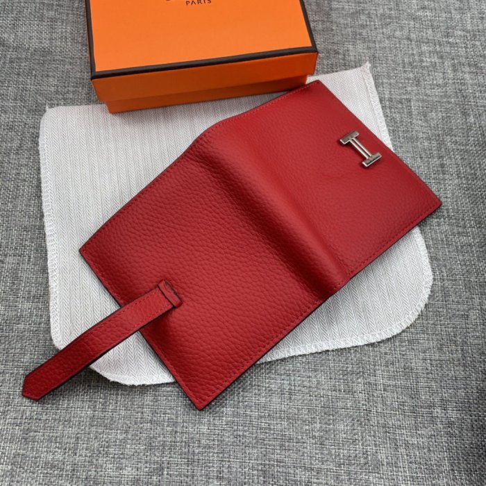 Hermes Womens Mens Wallets Purse Card Holder Leather Design Coin Bag with Original Box