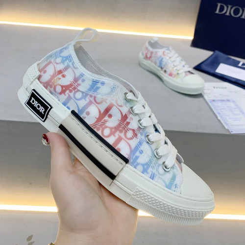 Dior Men Shoes Sneakers Casual Luxury Brand B23 Low-Top Sneaker with Original Box