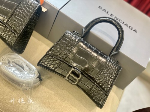 Balenciaga Womens Bags HOURGLASS XS S TOP HANDLE BAG with Original Box