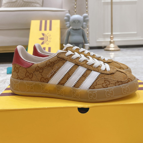 Gucci Adidas Gazelle Mens Shoes Sneakers Luxury Brand Men's GG sneaker with Original Box