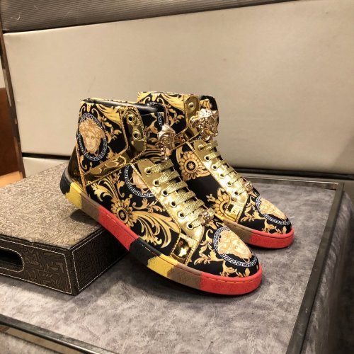 Versace Men Shoes Sneakers Fashion Design Luxury Brand