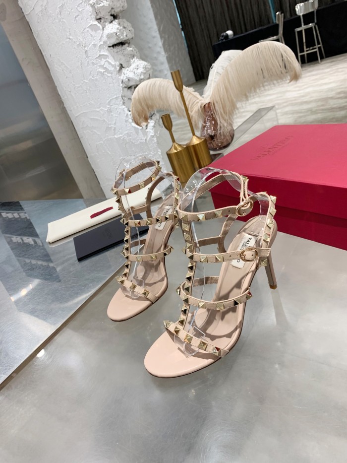 Valentino Women Shoes Mule Flip Flop Sandals ROMAN STUD SLIDE SANDAL IN QUILTED NAPPA with Original Box Luxury Brand