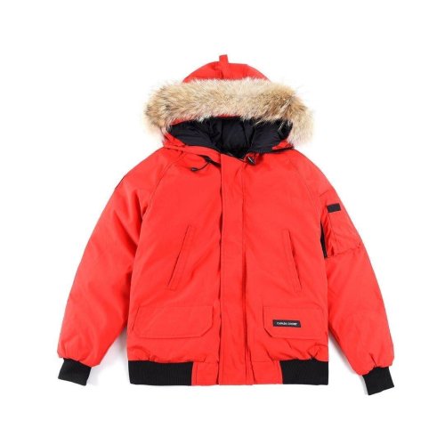 Canada Goose Langford Mens Womens Winter Windprood Down Jackets Keep Warm 80% White Duck Down