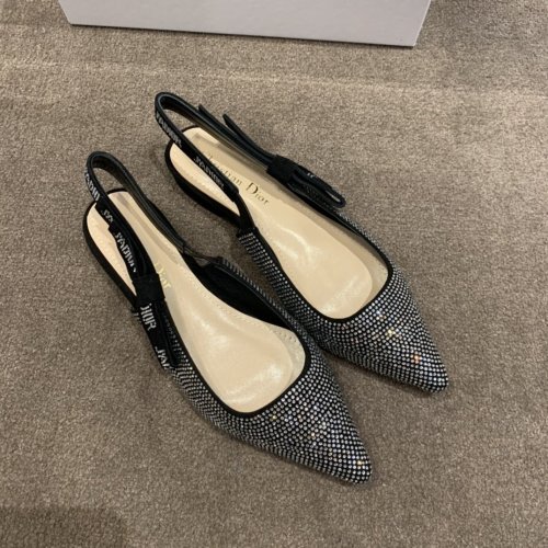 Dior Womens Shoes J'ADIOR SLINGBACK BALLERINA FLAT 1.5CM