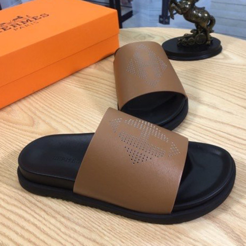Hermes Mens Casual Shoes Fashion Sandals Slippers Luxury Brand with Original Box