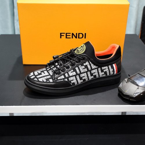 Fendi Mens Shoes Fashion Sneakers Luxury Brand Casual Shoes for Men with Original Box
