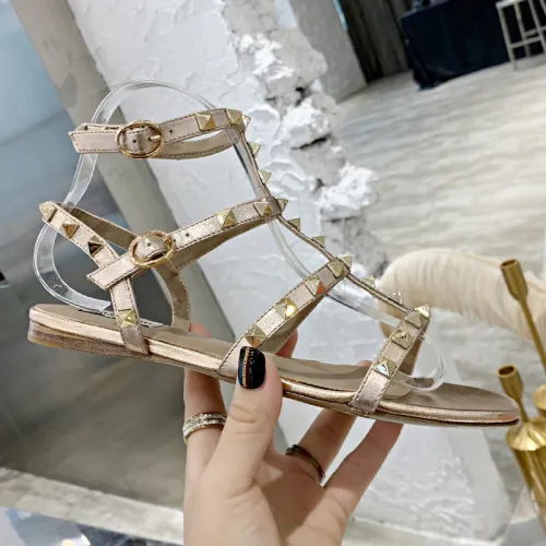 Valentino Women Shoes Mule Flip Flop Sandals ROMAN STUD SLIDE SANDAL IN QUILTED NAPPA with Original Box Luxury Brand
