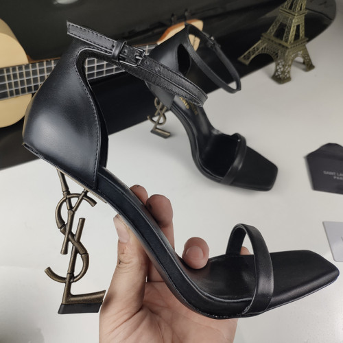 Yves Saint Laurent YSL Women Shoes Sandals Slippers Luxury Brand Genuine Leather Sole Womens Slippers with Original Box