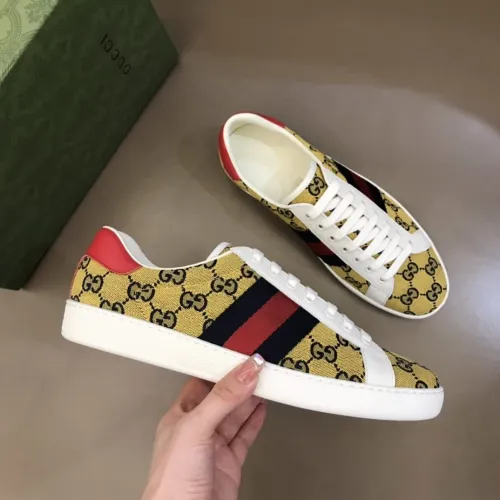 Gucci Womens Shoes Fashion Sneakers Lace-Up Luxury Brand Women's Ace Embroidered Sneaker with Original Box