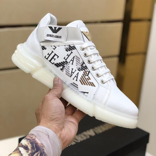 Armani Men Shoes Sneakers Fashion Design Luxury Brand Design