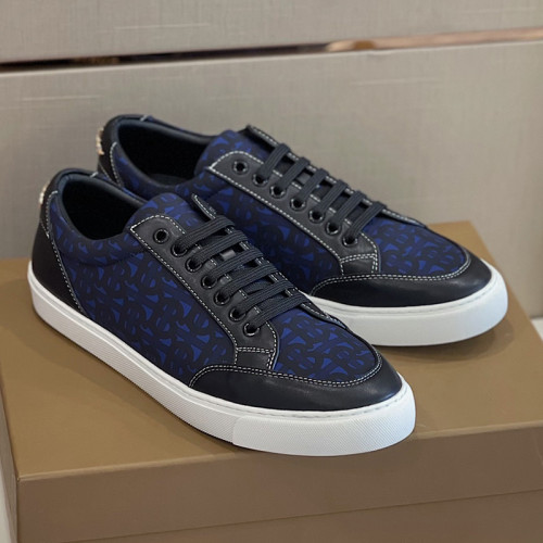 Burberry Mens Shoes Sneakers Fashion Type Luxury Brand Vintage Check Cotton Sneaker with Original Box