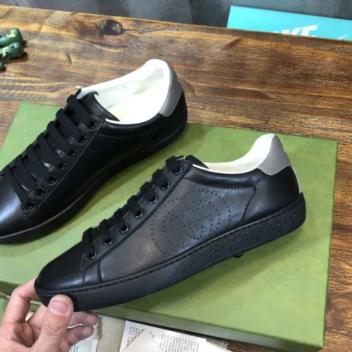 Gucci Womens Shoes Fashion Sneakers Lace-Up Luxury Brand Women's Ace Embroidered Sneaker with Original Box