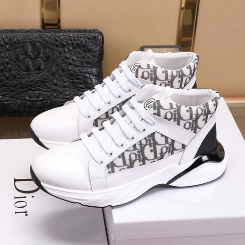 Dior Men Shoes Sneakers Casual Luxury Brand Lace-Up Design
