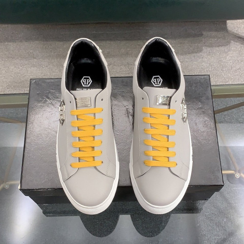 Philipp Plein Men Shoes Low Top Sneaker Fashion Design Luxury Brand