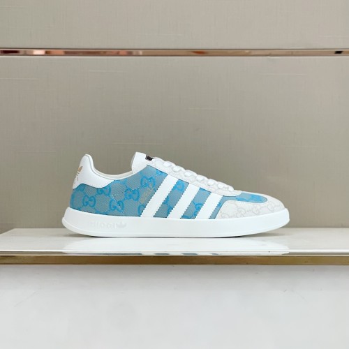 Gucci Adidas Gazelle Mens Shoes Sneakers Luxury Brand Men's GG sneaker with Original Box