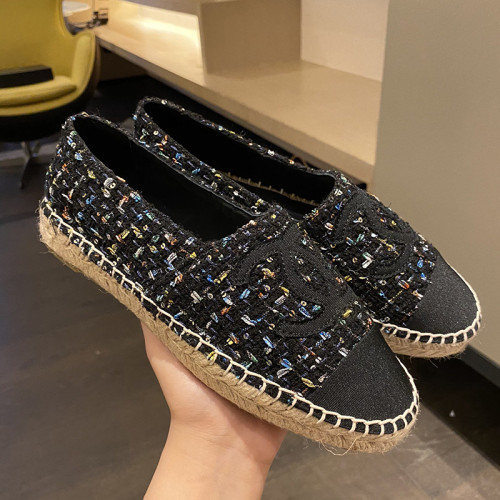 Chanel Women Shoes Fashion Espadrille Luxury Brand Casual Shoes for Women ESPADRILLE with Original Box Espadrilles