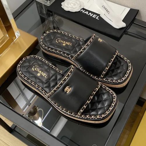 Chanel Womens Shoes Sandals Slippers Luxury Brand Design with Original Box