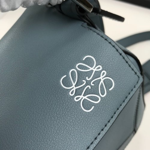 Loewe Womens Bag Small Puzzle Bag in Soft Grained Calfskin