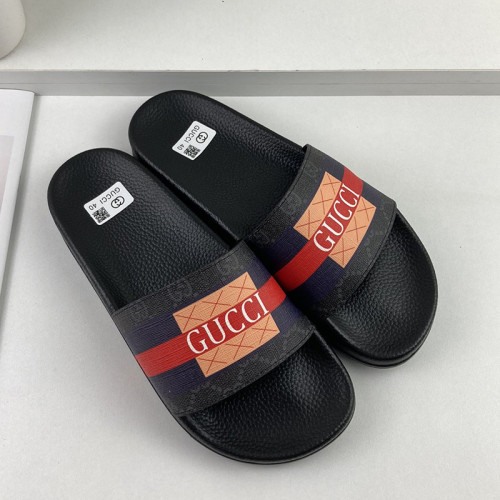 Gucci Mens Shoes Sandals Slides Slippers Luxury Brand Thick Sole Design with Original Box